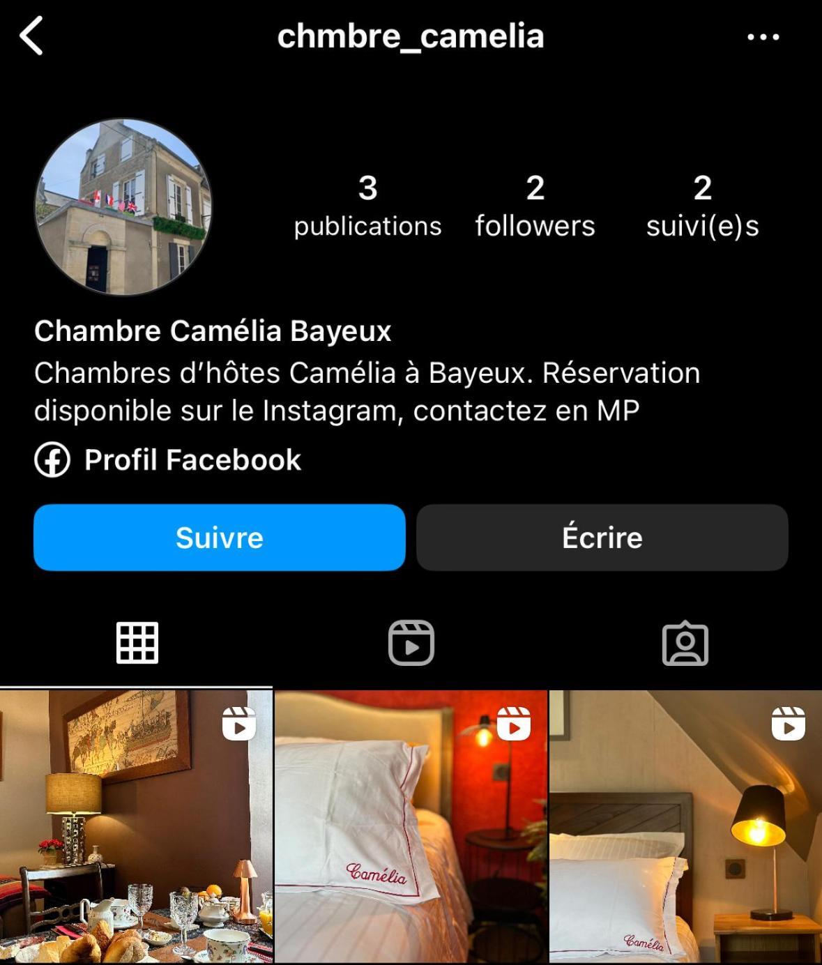 Camelia Bed & Breakfast Bayeux Eksteriør bilde